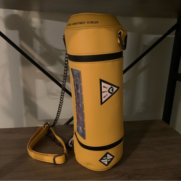 Disney Pixar Monster’s Inc. Scream Canister Crossbody Purse Bag - Picture 9 of 13